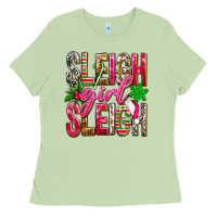 Matcha Sleigh girl sleigh Ladies Tee - NancyCooperArtShop