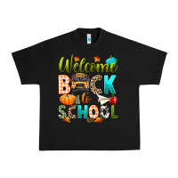 Black welcome back to school fall Urban Heavy Tee - texasbilliewilder