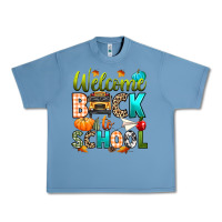 Pebble Blue welcome back to school fall Urban Heavy Tee - texasbilliewilder
