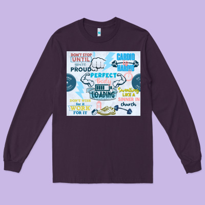 Perfect Body Loading Long Sleeve Tee Designed By Tumblerdesignbyshophia