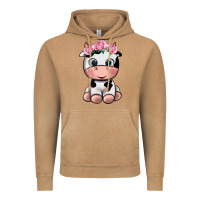 Vintage Camel cute cow Vintage Hoodie - texasbilliewilder