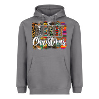 Storm Western Merry Christmas Heavyweight Hoodie - CowhideDigitalArt