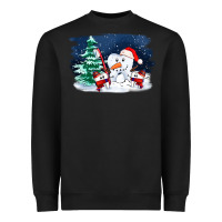 Black teeth snow party costom ado Heavyweight Sweatshirt - OliviaCreatesArt