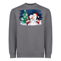 Teeth Snow Party Costom Ado Heavyweight Sweatshirt | Teevron