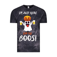 Cloud Black I'm Just Here For The Boos Vintage Tee - Bettercallsaul