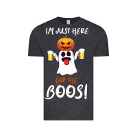 Vintage Black I'm Just Here For The Boos Vintage Tee - Bettercallsaul