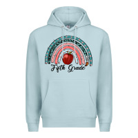 Blue Mist fifth grade rainbow Premium Hoodie - RanaPortraitStore