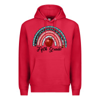 Cardinal fifth grade rainbow Premium Hoodie - RanaPortraitStore