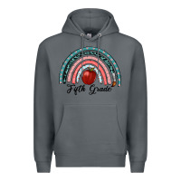 Rock fifth grade rainbow Premium Hoodie - RanaPortraitStore
