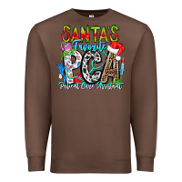 Chestnut Santas Favorite PCA Patient Care Assistant Premium Sweatshirt - CowhideDigitalArt