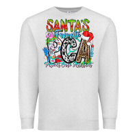 Oatmeal Heather Santas Favorite PCA Patient Care Assistant Premium Sweatshirt - CowhideDigitalArt