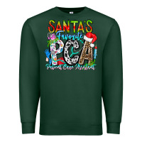 Sports Green Santas Favorite PCA Patient Care Assistant Premium Sweatshirt - CowhideDigitalArt