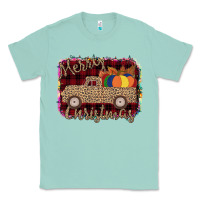 Seafoam Merry Christmas Truck Classic Tee - Bettercallsaul