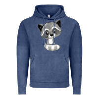 Vintage Denim raccoon Vintage Hoodie - texasbilliewilder