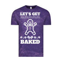 Cloud Purple Let's Get Baked Smoking Weed Funny Christmas Gift 1 Vintage Tee - lanVoArt