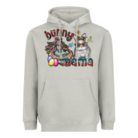 Moon Dust Bunny mama Heavyweight Hoodie - CowhideDigitalArt