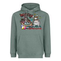 Sage Bunny mama Heavyweight Hoodie - CowhideDigitalArt