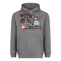 Storm Bunny mama Heavyweight Hoodie - CowhideDigitalArt