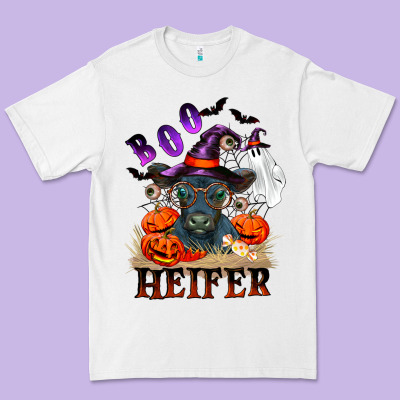 Boo Heifer Black Angus Premium Tee Designed By Ranaportraitstore