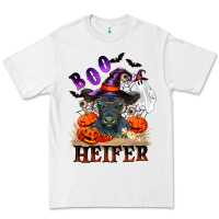 White Boo heifer black angus Premium Tee - RanaPortraitStore