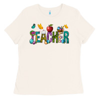 Bone Easter Teacher Ladies Tee - NancyCooperArtShop
