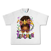 Lunar Rock mardi gras teacher afro messy bun Urban Heavy Tee - texasbilliewilder