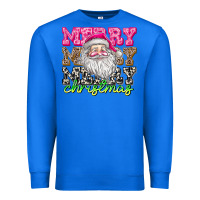 True Royal merry merry merry christmas Premium Sweatshirt - CowhideDigitalArt