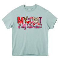 Arona my cat is my valentine Heavy Core Tee - NancyCooperArtShop