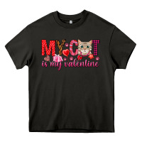 Asphalt my cat is my valentine Heavy Core Tee - NancyCooperArtShop