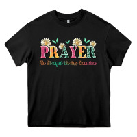 Black prayer the strongest wireless connection Heavy Core Tee - JahusDesignShop