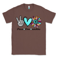 Chestnut Peace Love Sunshine Classic Tee - Bettercallsaul