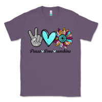 Lavender Peace Love Sunshine Classic Tee - Bettercallsaul