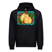 Black western cowboy chicks cactus coop animals  leopard serape turquoise Urban Hoodie - Artiststas