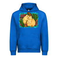 Cobalt western cowboy chicks cactus coop animals  leopard serape turquoise Urban Hoodie - Artiststas