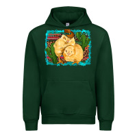 Forest Green western cowboy chicks cactus coop animals  leopard serape turquoise Urban Hoodie - Artiststas