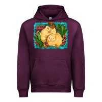 Mauve Wine western cowboy chicks cactus coop animals  leopard serape turquoise Urban Hoodie - Artiststas