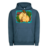 Pigment Midnight Navy western cowboy chicks cactus coop animals  leopard serape turquoise Urban Hoodie - Artiststas