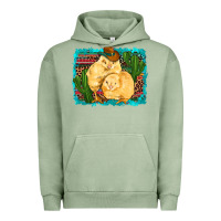 Pigment Oil Green western cowboy chicks cactus coop animals  leopard serape turquoise Urban Hoodie - Artiststas