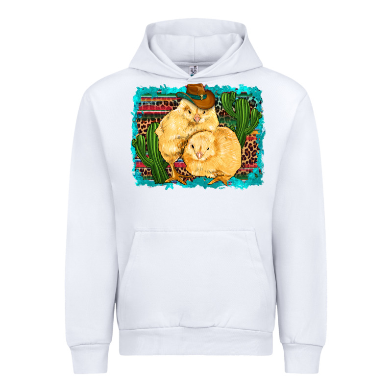 Western Cowboy Chicks Cactus Coop Animals  Leopard Serape Turquoise Urban Hoodie by Artiststas | Teevron
