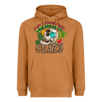 Meerkat Beautiful Crazy Summer Heavyweight Hoodie - CowhideDigitalArt