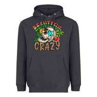Smoke Beautiful Crazy Summer Heavyweight Hoodie - CowhideDigitalArt
