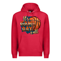 Cardinal it's game day y'all basketball Premium Hoodie - FaDigitalArtStudio