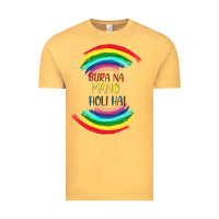 Vintage Mustard BURA NA MANO HOLI HAI Vintage Tee - Bettercallsaul