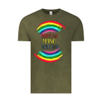 Vintage Olive BURA NA MANO HOLI HAI Vintage Tee - Bettercallsaul