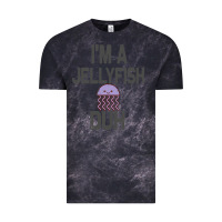 Cloud Black i m a jellyfish duh halloween costume Vintage Tee - lanVoArt