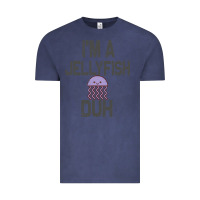 Vintage Denim i m a jellyfish duh halloween costume Vintage Tee - lanVoArt