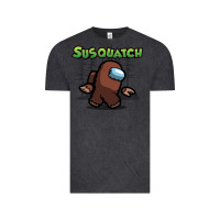 Vintage Black susquatch gift nature Vintage Tee - lanVoArt