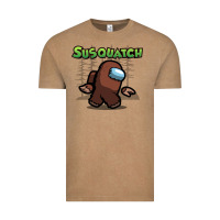 Vintage Coffee susquatch gift nature Vintage Tee - lanVoArt