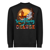 Black something in the orange olivia Heavyweight Sweatshirt - OliviaCreatesArt