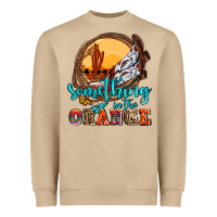 Mushroom something in the orange olivia Heavyweight Sweatshirt - OliviaCreatesArt